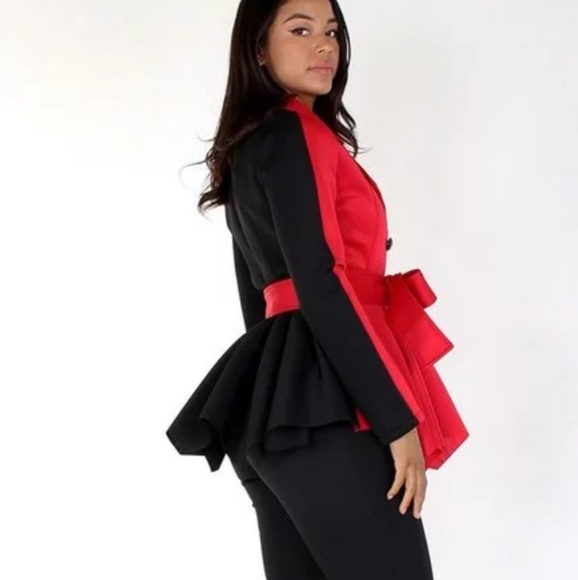 Colorblock Coat - Picture 2 of 2